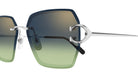 Cartier CT0466S 006 58 - Silver / Blue Multi Treatment #id:ct0466s006_s:102110