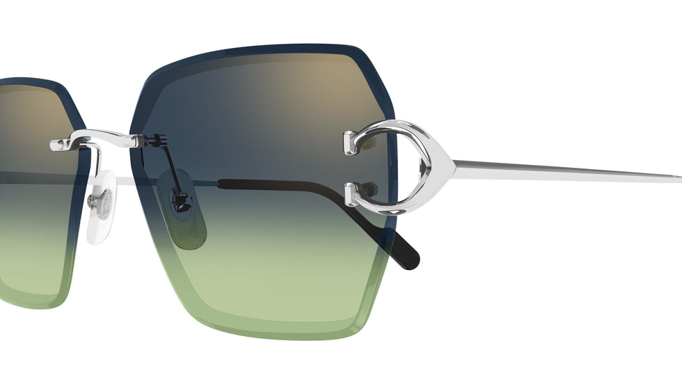 Cartier CT0466S 006 58 - Silver / Blue Multi Treatment #id:ct0466s006_s:102110