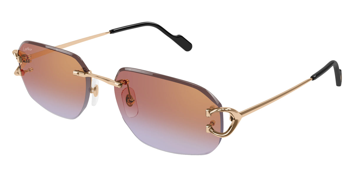 Cartier CT0468S 005 58 - Gold / Red Multi Treatment #id:ct0468s005_s:100105