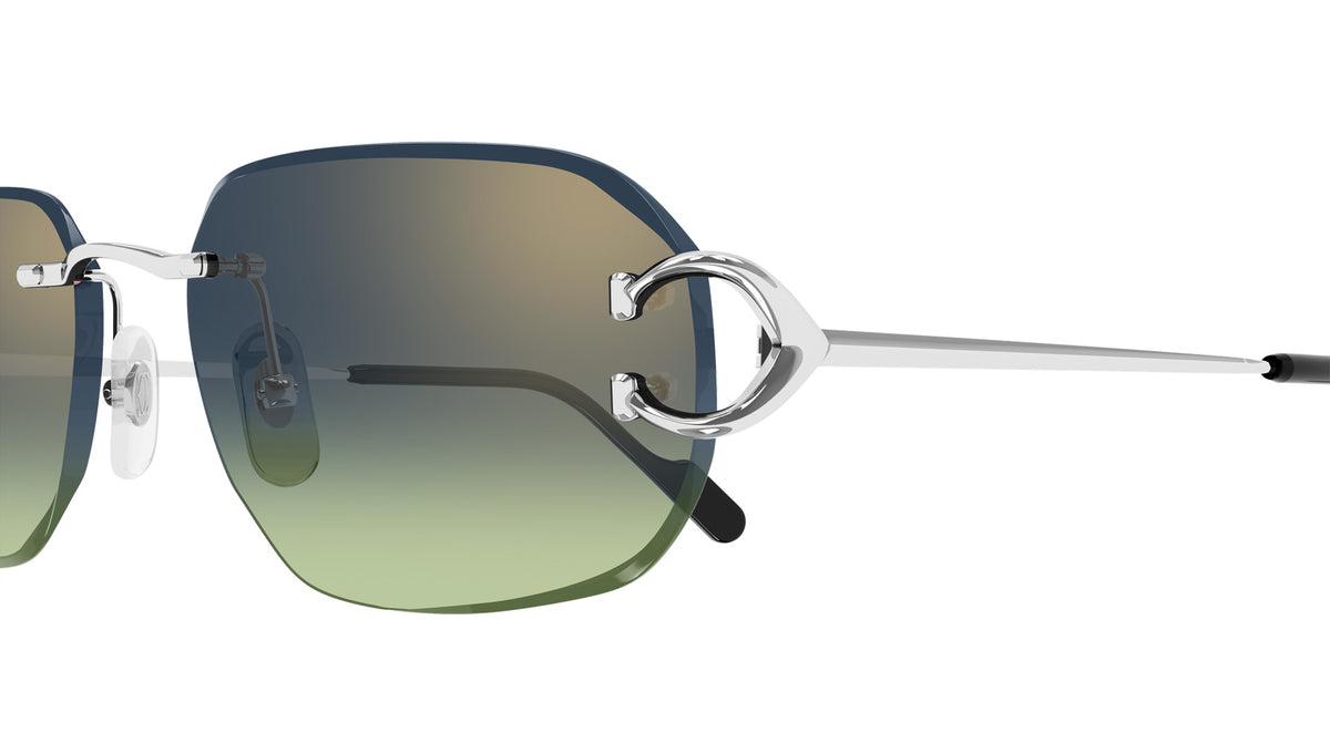 Cartier CT0468S 006 58 - Silver / Blue Multi Treatment #id:ct0468s006_s:102110