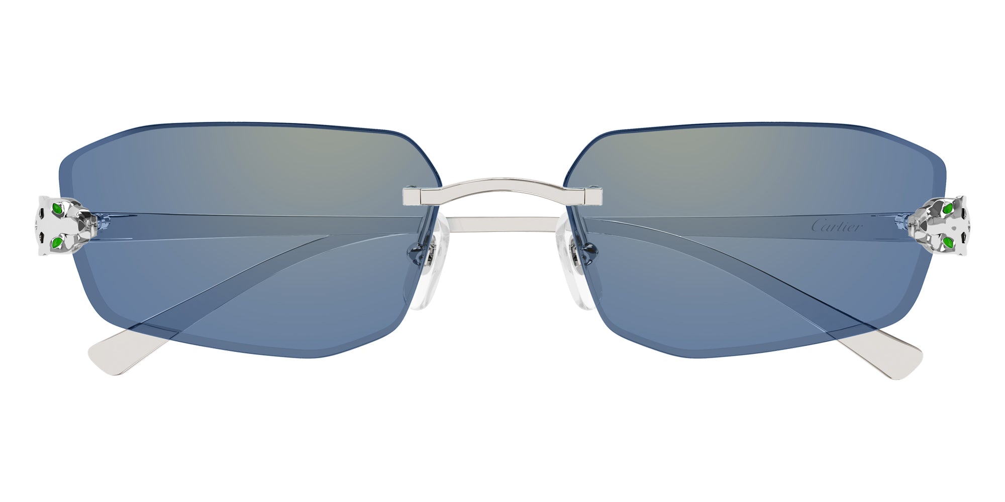 Cartier CT0474S 005 56 - Silver / Light Blue Multi Treatment #id:ct0474s005_s:100100