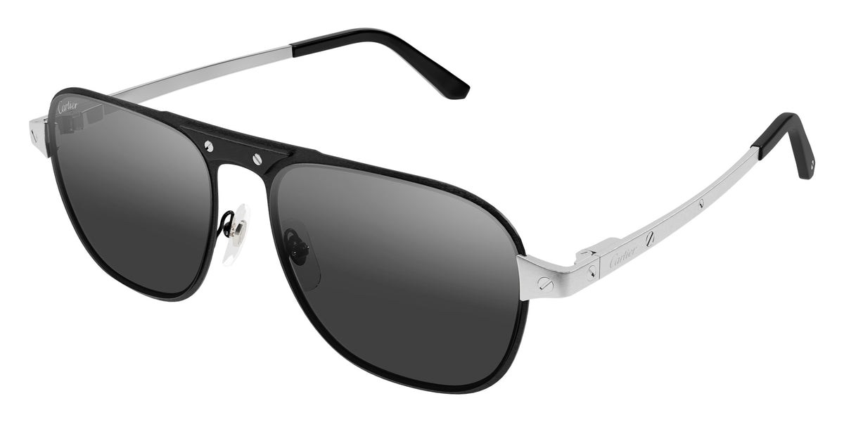 Cartier CT0532S 007 58 - Black/Silver / Gray Multi Treatment #id:ct0532s007_s:100105