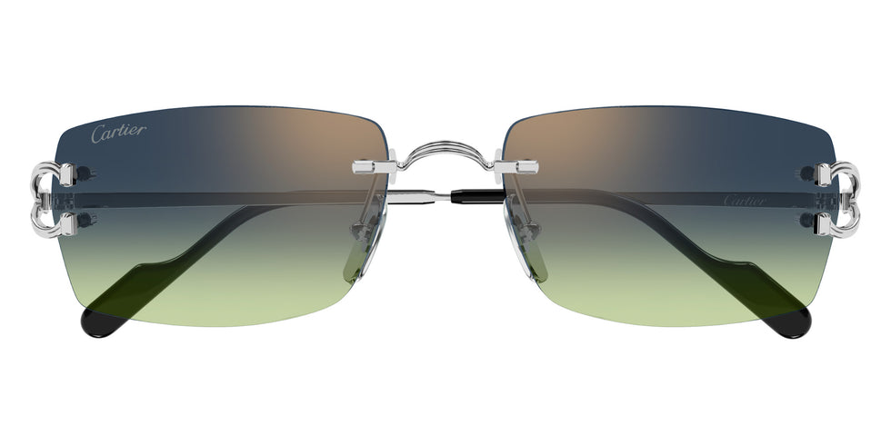 Cartier CT0550S 008 56 - Silver / Blue Multi Treatment #id:ct0550s008_s:100100