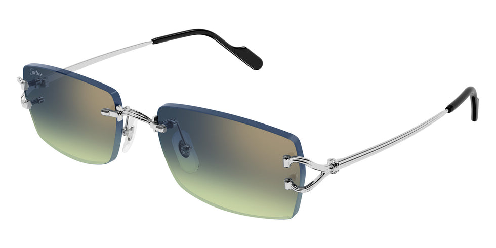 Cartier CT0550S 008 56 - Silver / Blue Multi Treatment #id:ct0550s008_s:100105