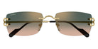 Cartier CT0550S 009 56 - Gold / Green Multi Treatment #id:ct0550s009_s:102100