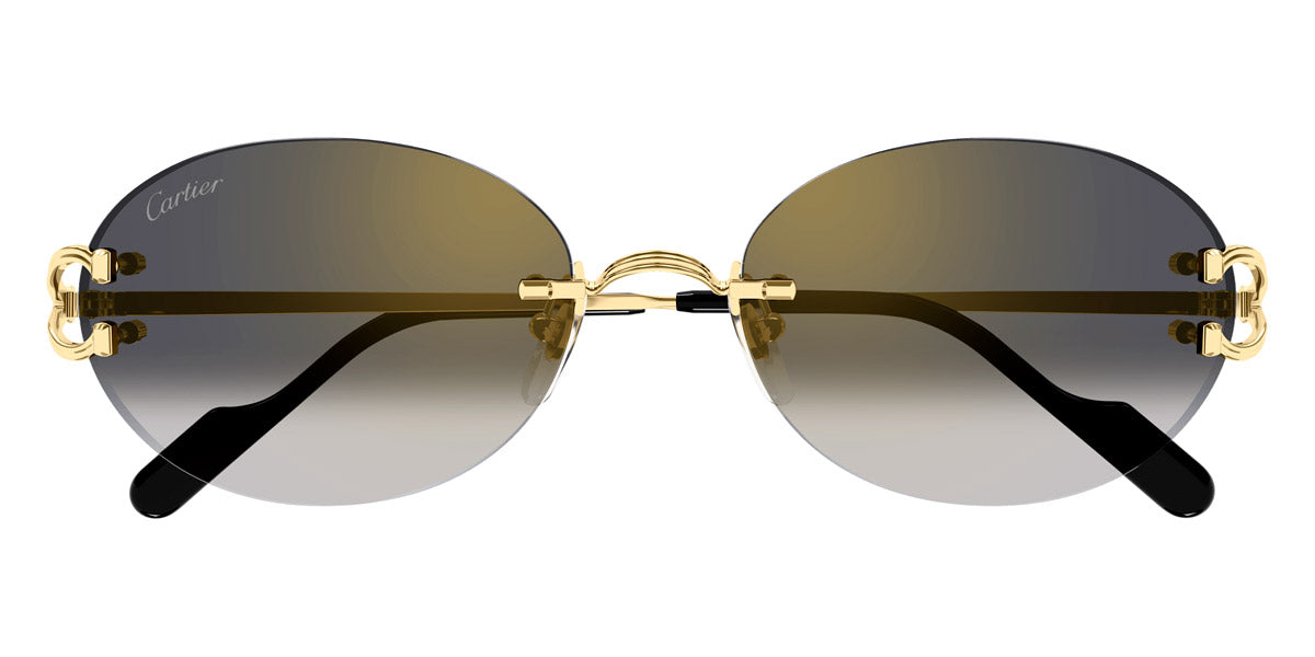 Cartier CT0551S Oval Sunglasses | EyeOns.com