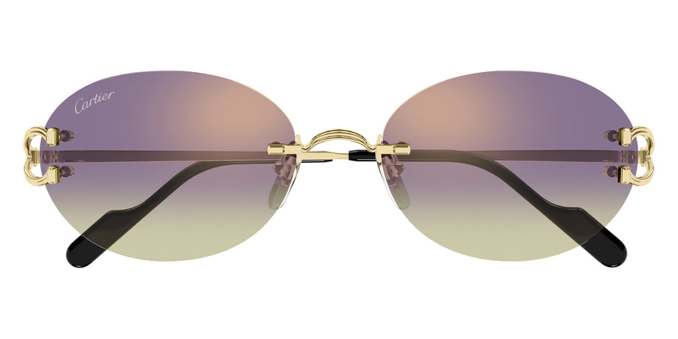 Cartier CT0551S 006 55 - Gold / Violet Multi Treatment #id:ct0551s006_s:100100