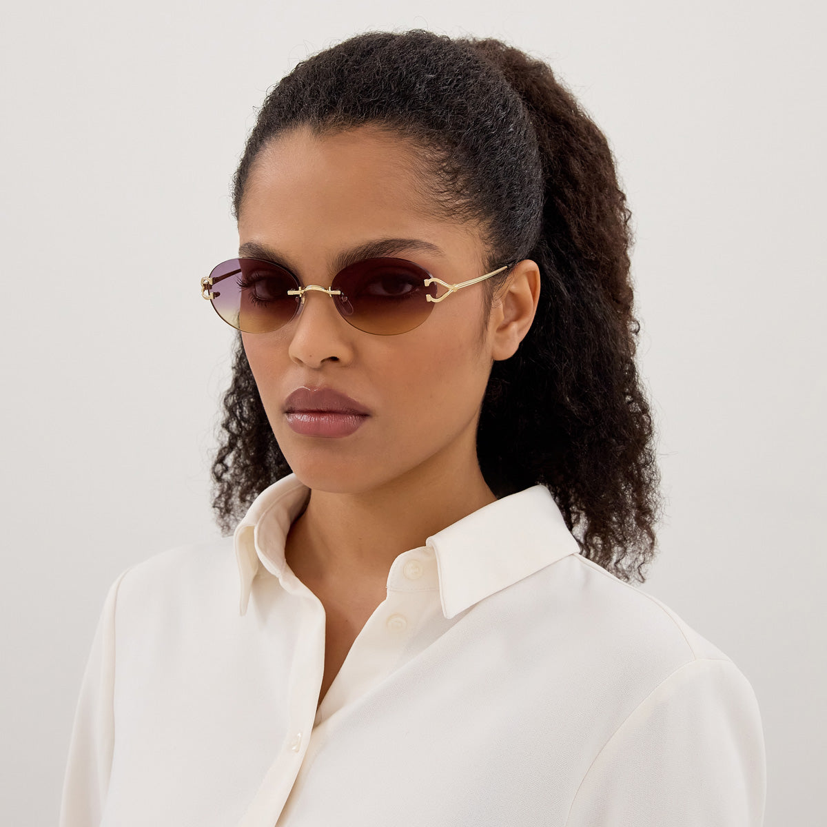 Cartier CT0551S Oval Sunglasses | EyeOns.com