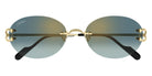 Cartier CT0551S 007 55 - Gold / Green Multi Treatment #id:ct0551s007_s:102100