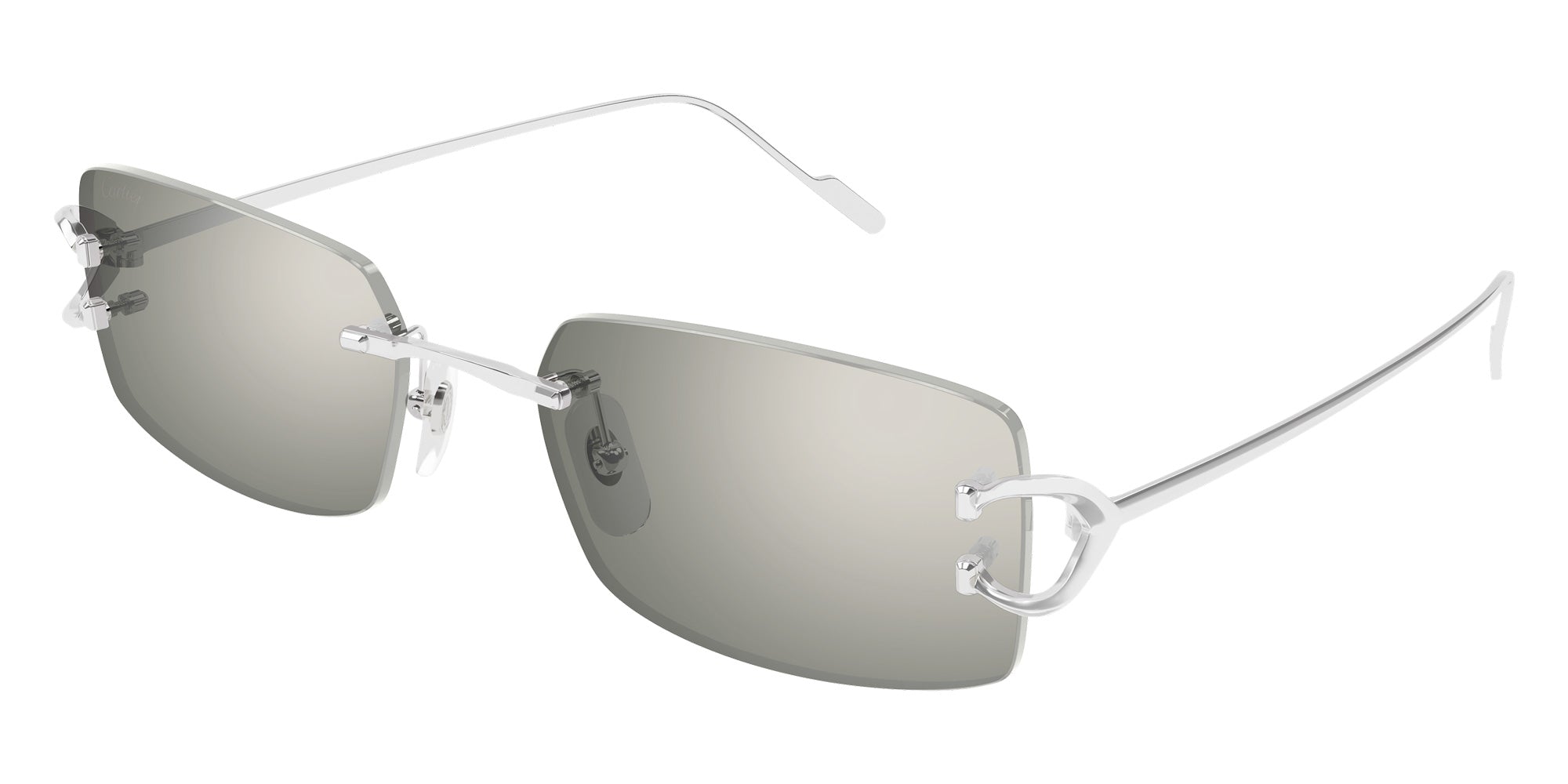 Cartier CT0605S 002 57 - Silver / Silver Mirrored #id:ct0605s002_s:100105