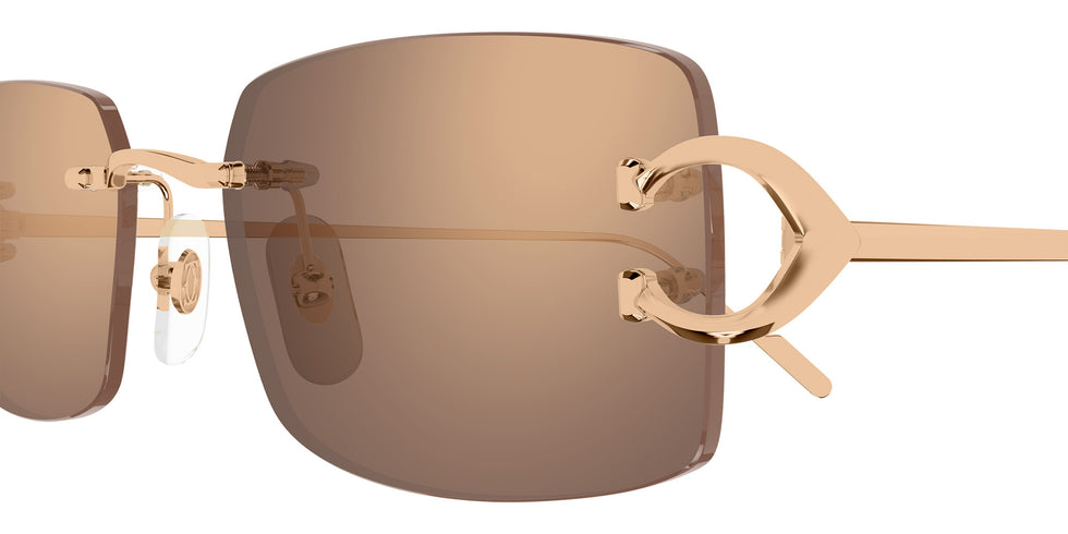 Cartier CT0605S 003 57 - Copper / Gold Multi Treatment #id:ct0605s003_s:102110