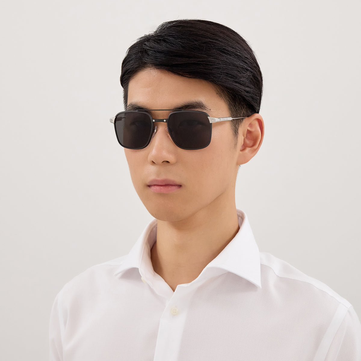 Cartier CT0610S 001 54 - Black/Silver / Smoke AR Polarized #id:ct0610s001_s:100115