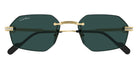 Cartier CT0616S 003 54 - Gold / Green AR #id:ct0616s003_s:102100