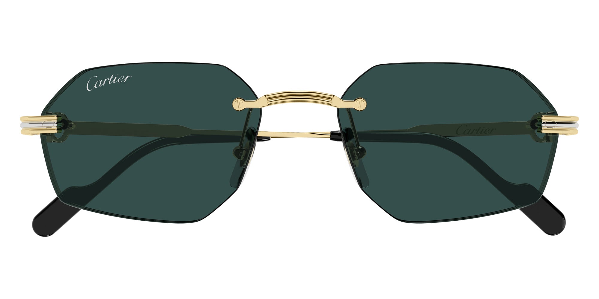 Cartier CT0616S 003 54 - Gold / Green AR #id:ct0616s003_s:102100