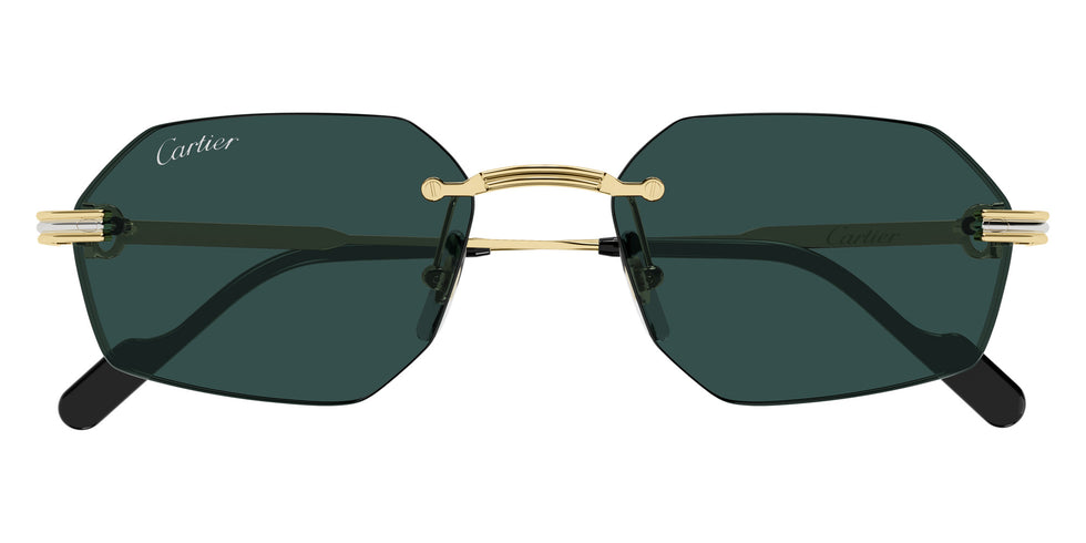 Cartier CT0616S 003 54 - Gold / Green AR #id:ct0616s003_s:102100