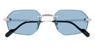 Cartier CT0616S 005 54 - Silver / Light Blue AR #id:ct0616s005_s:104100