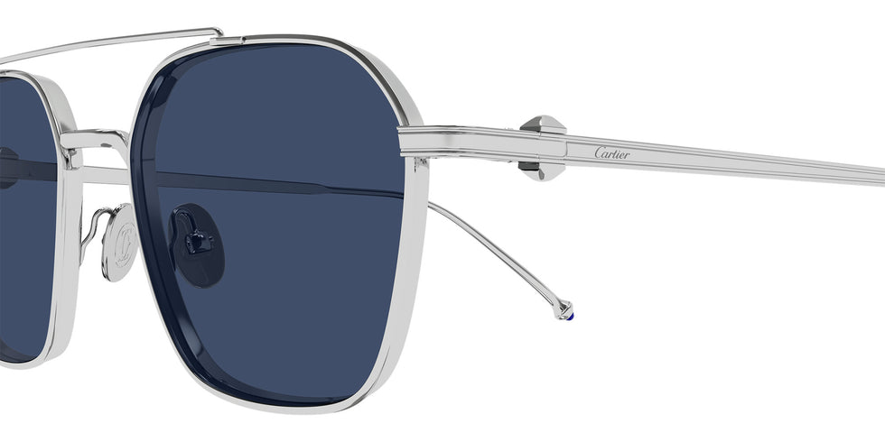 Cartier CT0618S 002 53 - Silver / Blue AR #id:ct0618s002_s:102110