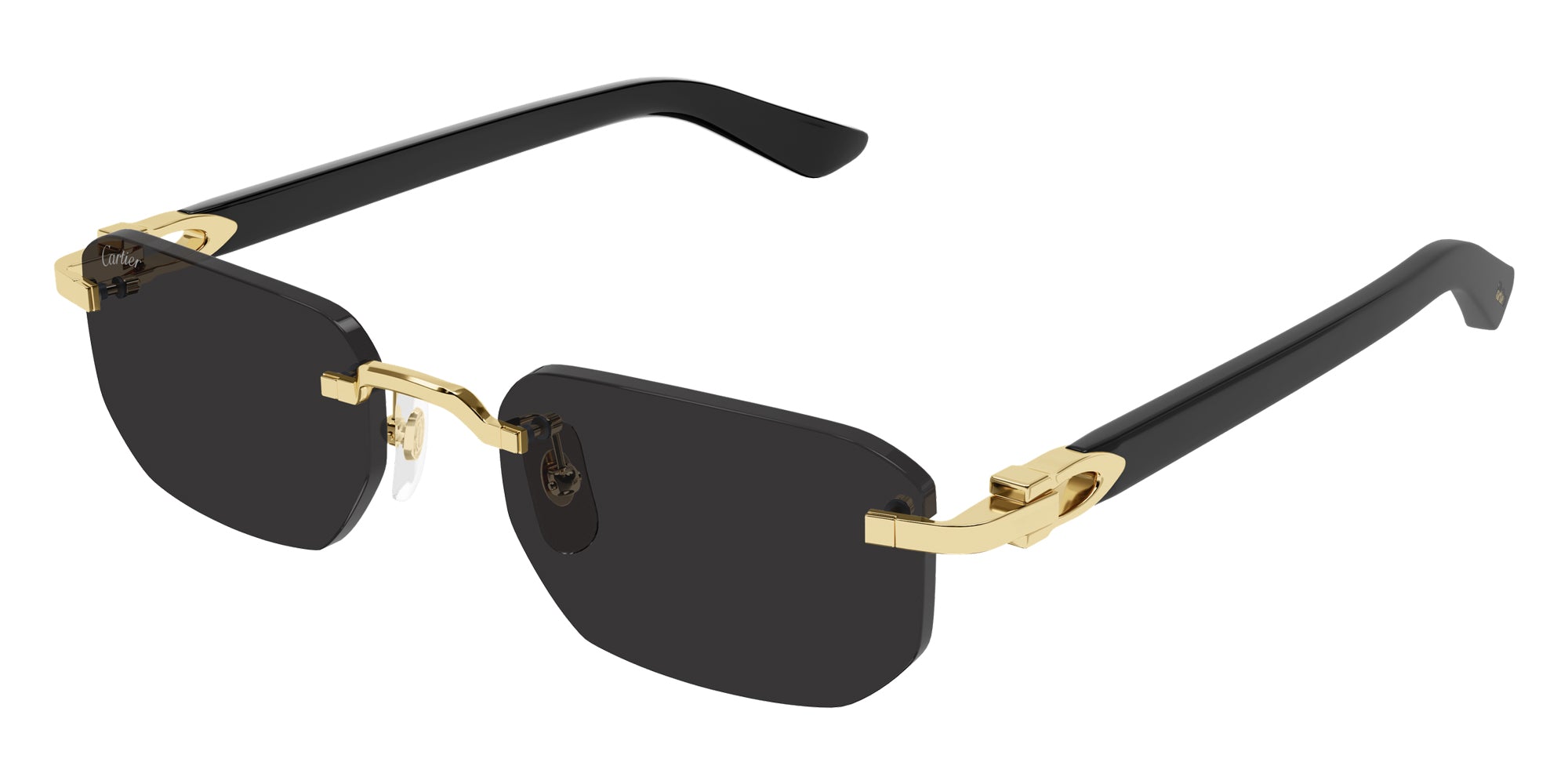 Cartier CT0622S 001 53 - Gold/Black / Gray AR #id:ct0622s001_s:100105