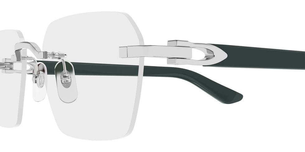 Cartier CT0623O 003 54 - Silver/Green #id:ct0623o003_s:102110