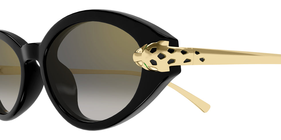 Cartier CT0634S 001 52 - Black/Gold / Gray Multi Treatment #id:ct0634s001_s:100110
