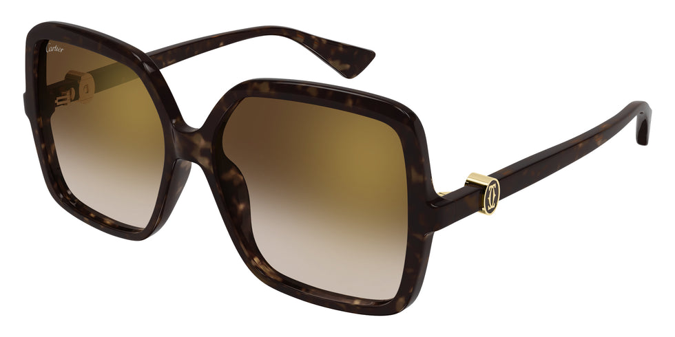 Cartier CT0641S 002 58 - Havana / Brown Multi Treatment #id:ct0641s002_s:102105
