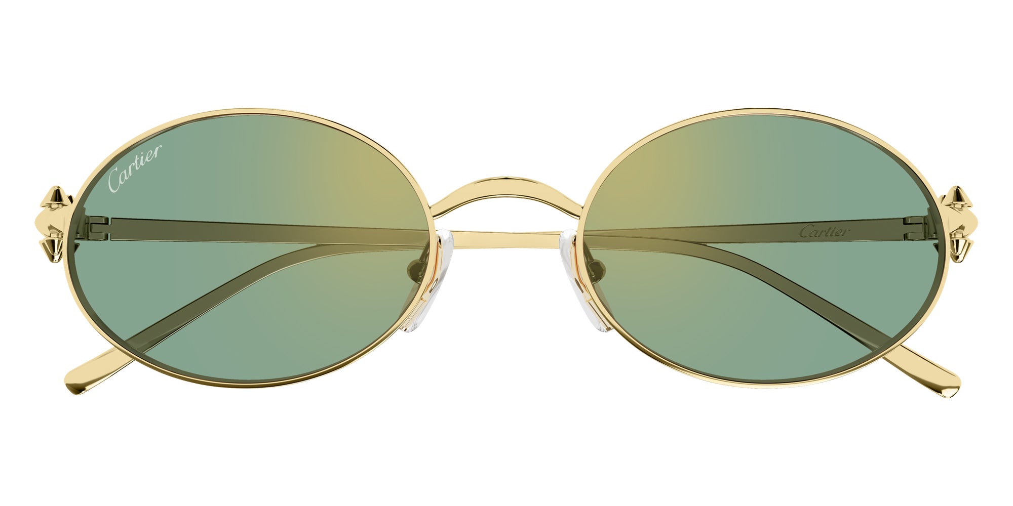Cartier CT0644S 004 52 - Gold / Green Multi Treatment #id:ct0644s004_s:102100