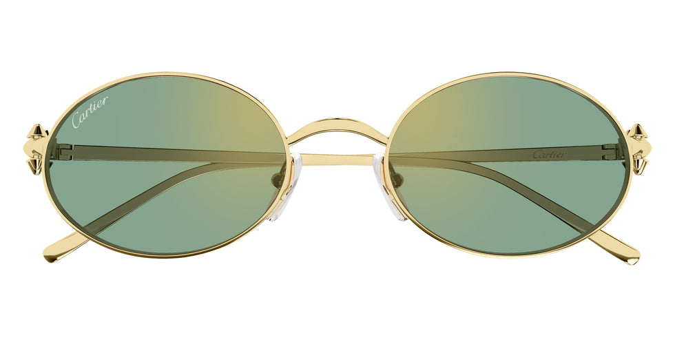 Cartier CT0644S 004 52 - Gold / Green Multi Treatment #id:ct0644s004_s:102100