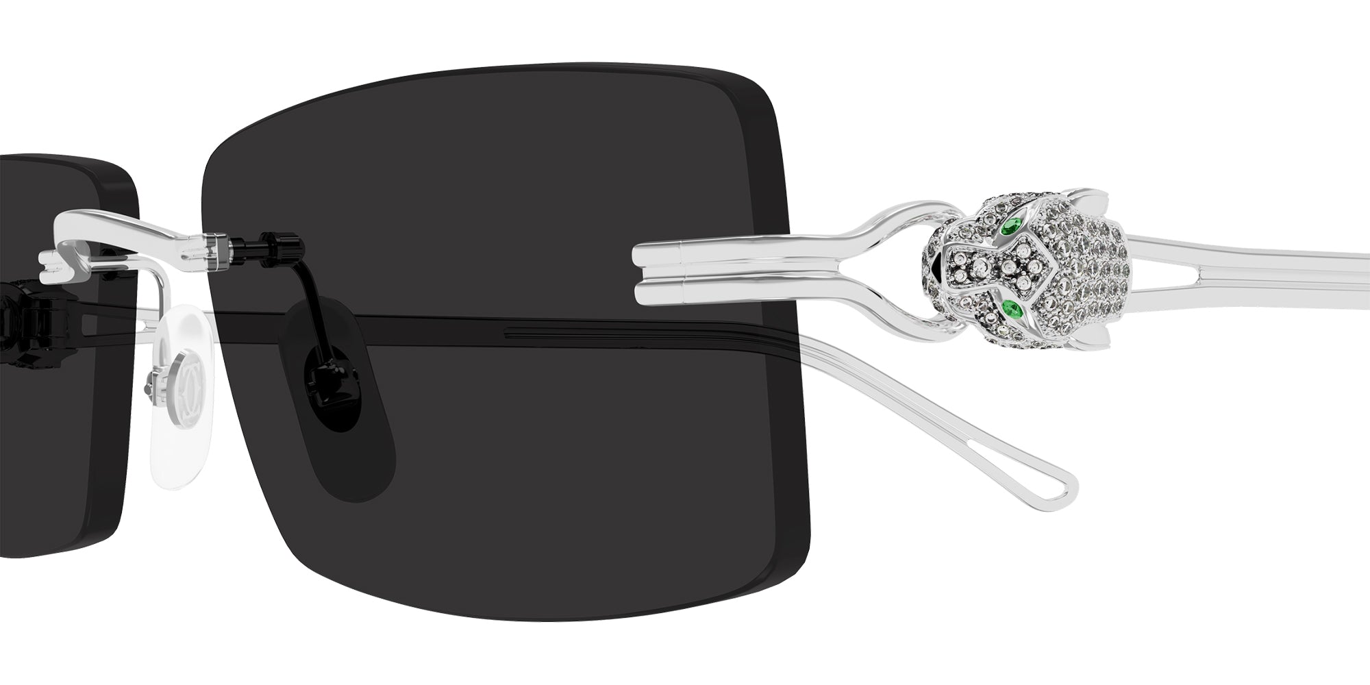 Cartier CT0647S 001 57 - Silver / Gray AR #id:ct0647s001_s:100110