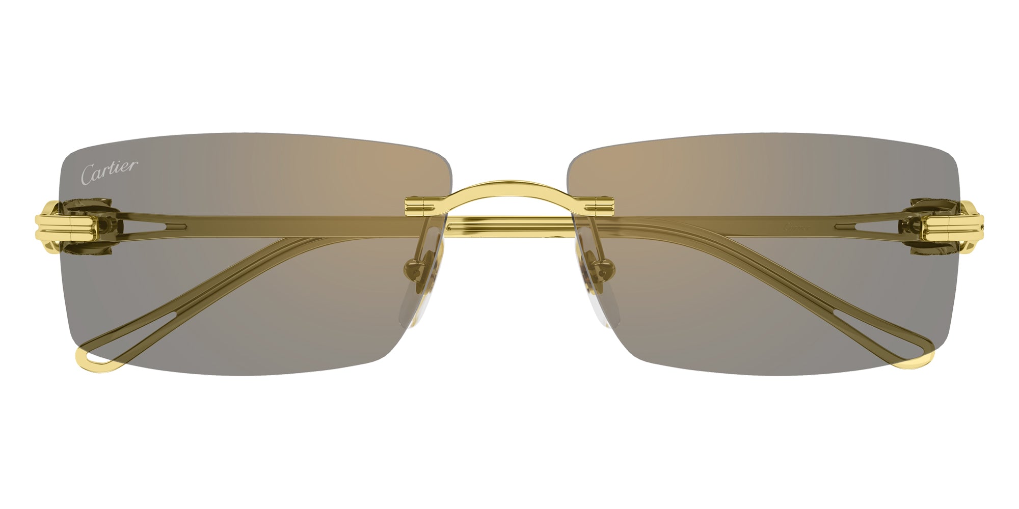 Cartier CT0647S 002 57 - Gold / Gray Multi Treatment #id:ct0647s002_s:102100