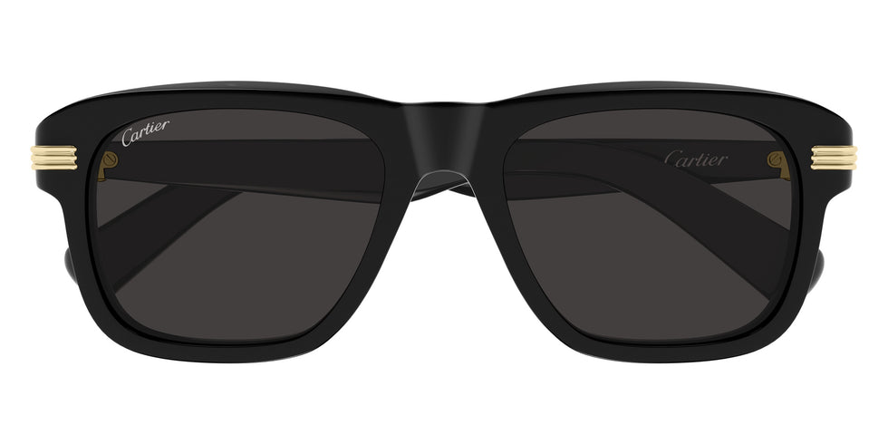 Cartier CT0657S 001 55 - Black / Gray AR #id:ct0657s001_s:100100