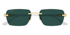 Cartier CT0660S 002 55 - Gold/Silver / Green AR #id:ct0660s002_s:102100