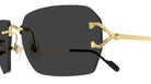 Cartier CT0664S 001 59 - Gold / Gray AR #id:ct0664s001_s:100110