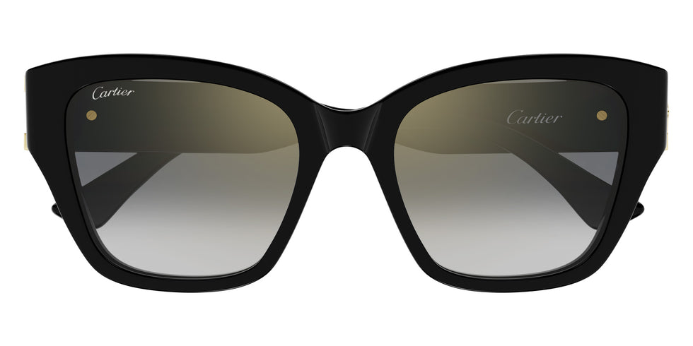 Cartier CT0666S 001 53 - Black / Gray Multi Treatment #id:ct0666s001_s:100100