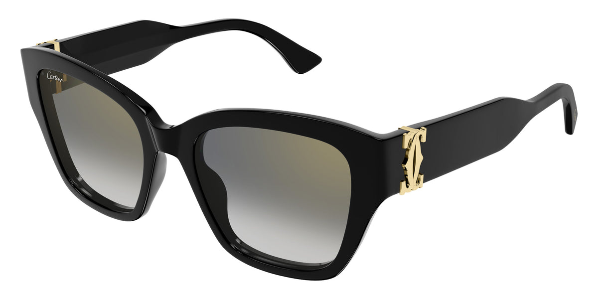 Cartier CT0666S 001 53 - Black / Gray Multi Treatment #id:ct0666s001_s:100105