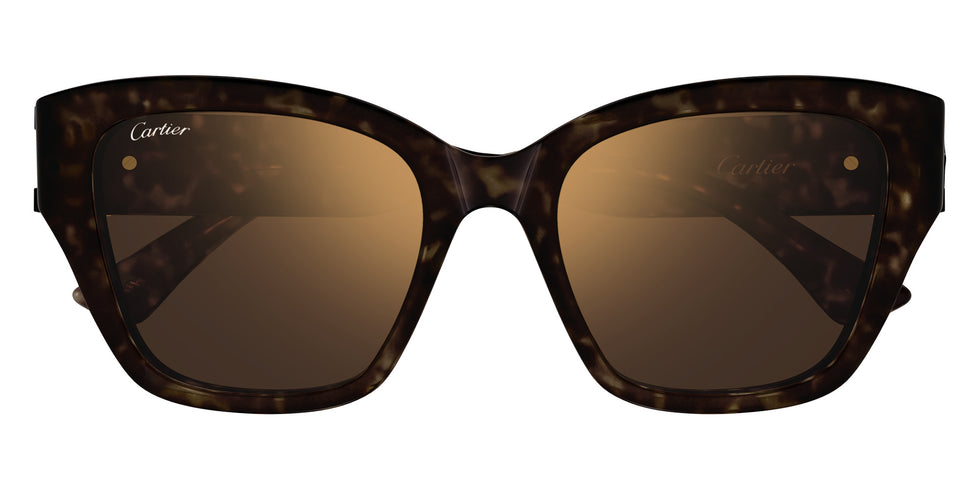 Cartier CT0666S 002 53 - Havana / Brown Multi Treatment #id:ct0666s002_s:102100
