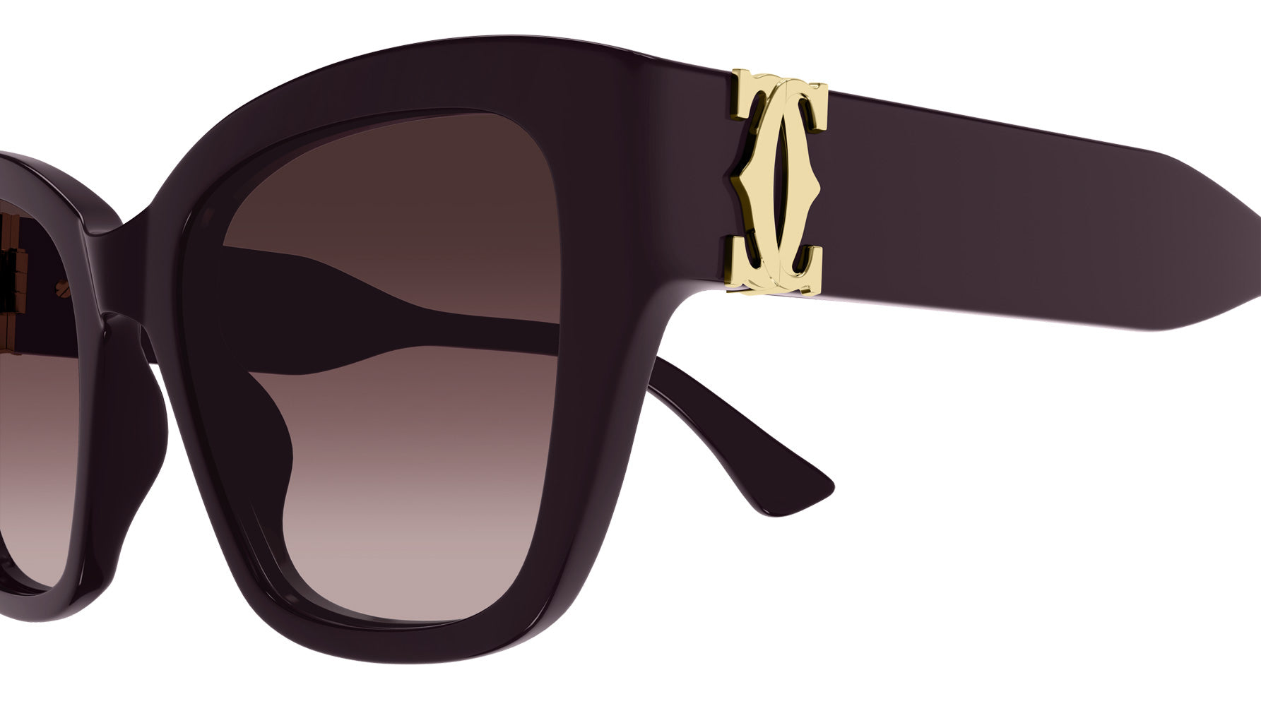 Cartier CT0666S Cat-Eye Sunglasses | EyeOns.com