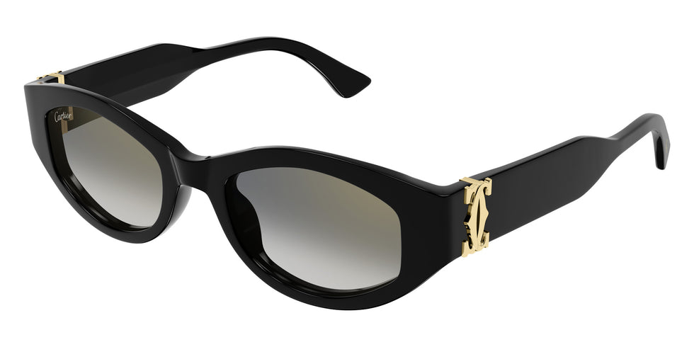 Cartier CT0667S 001 51 - Black / Gray Multi Treatment #id:ct0667s001_s:100105