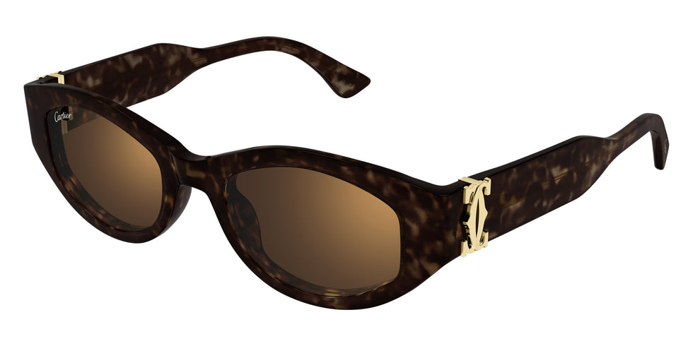 Cartier CT0667S 002 51 - Havana / Brown Multi Treatment #id:ct0667s002_s:102105