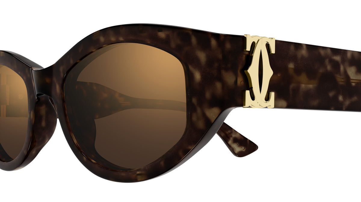 Cartier CT0667S 002 51 - Havana / Brown Multi Treatment #id:ct0667s002_s:102110