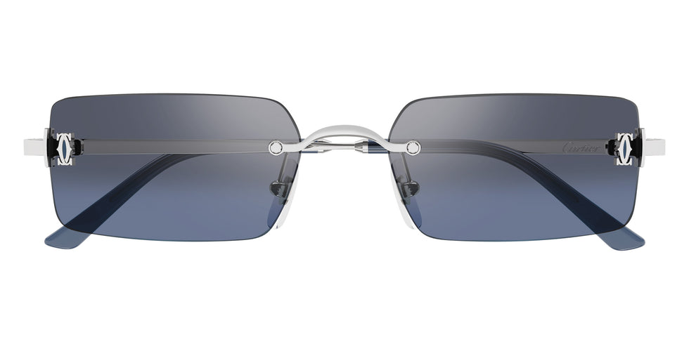 Cartier CT0672S 006 56 - Silver / Blue Multi Treatment #id:ct0672s006_s:102100