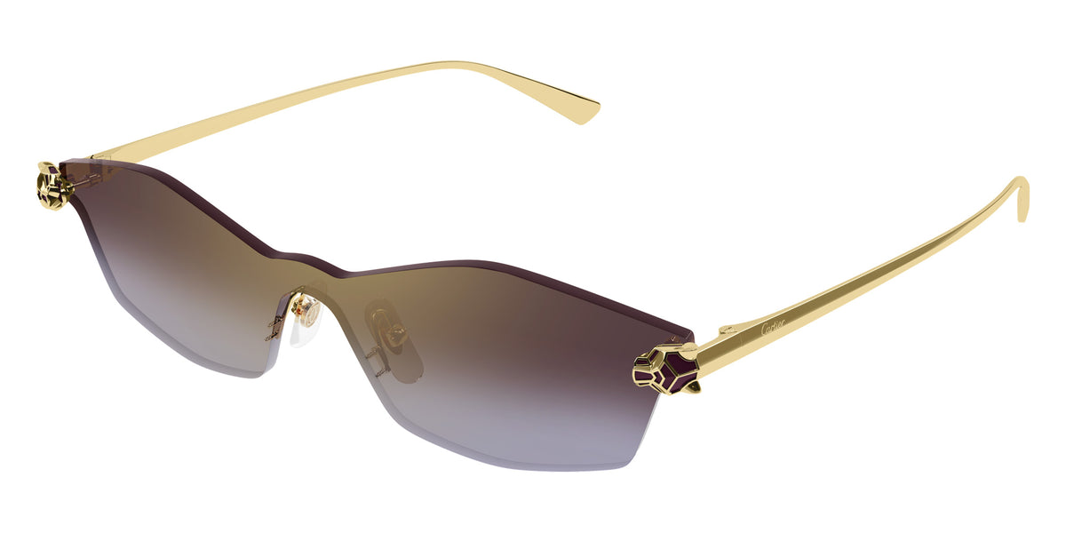 Cartier CT0678S 004 99 - Gold / Violet Multi Treatment #id:ct0678s004_s:100105