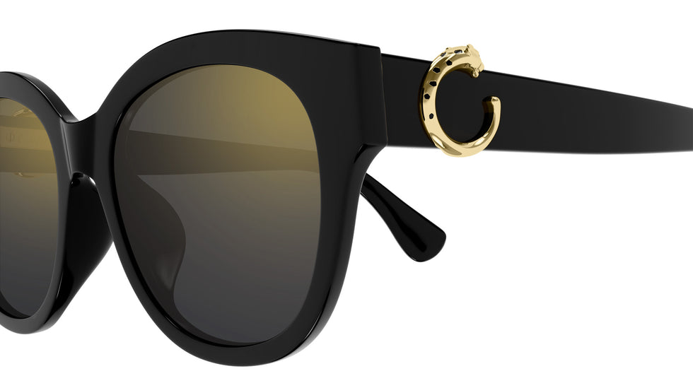Cartier CT0680SK 001 56 - Black / Gray Multi Treatment #id:ct0680sk001_s:100110