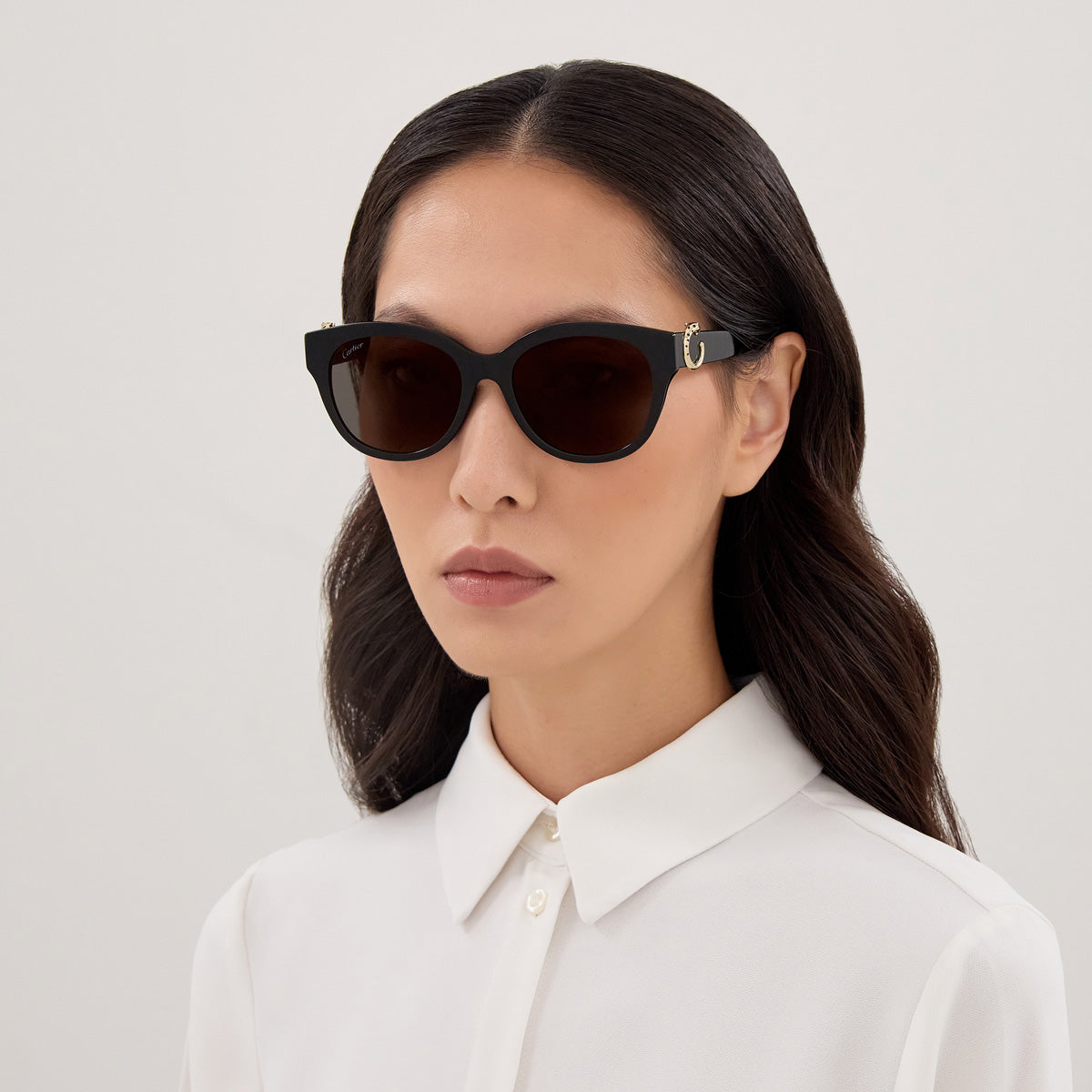 Cartier CT0680SK 001 56 - Black / Gray Multi Treatment #id:ct0680sk001_s:100115