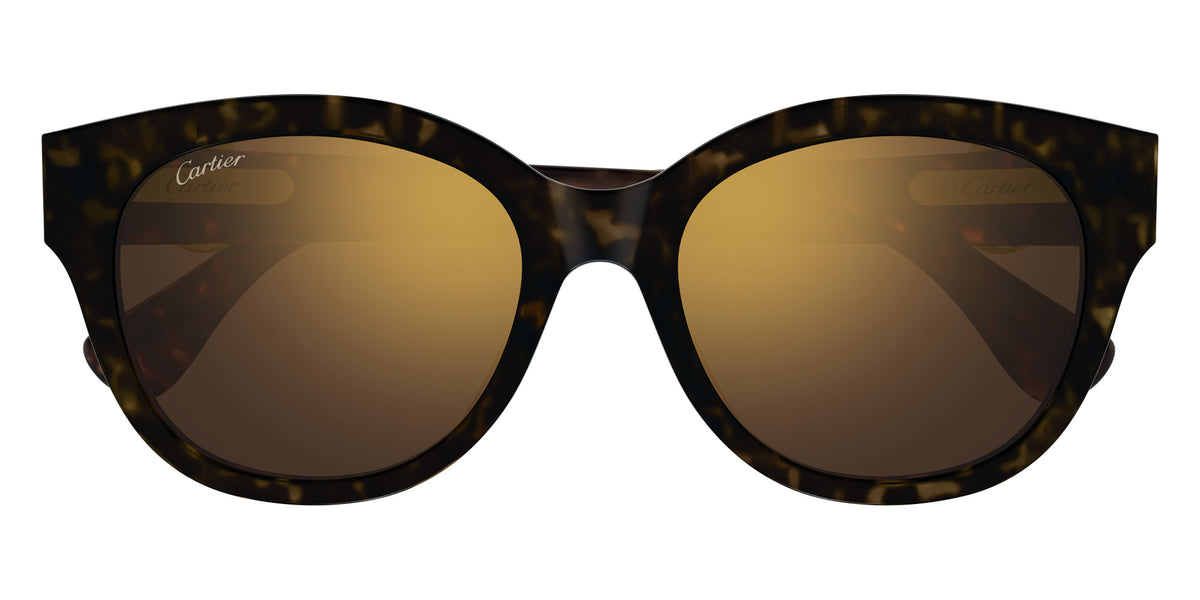 Cartier CT0680SK 002 56 - Havana / Brown Multi Treatment #id:ct0680sk002_s:102100
