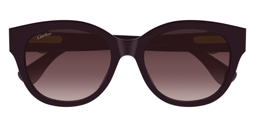 Cartier CT0680SK 003 56 - Burgundy / Red Multi Treatment #id:ct0680sk003_s:104100