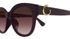 Cartier CT0680SK 003 56 - Burgundy / Red Multi Treatment #id:ct0680sk003_s:104110
