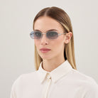 Cartier CT0682S 009 53 - Silver / Light Blue Multi Treatment #id:ct0682s009_s:100115