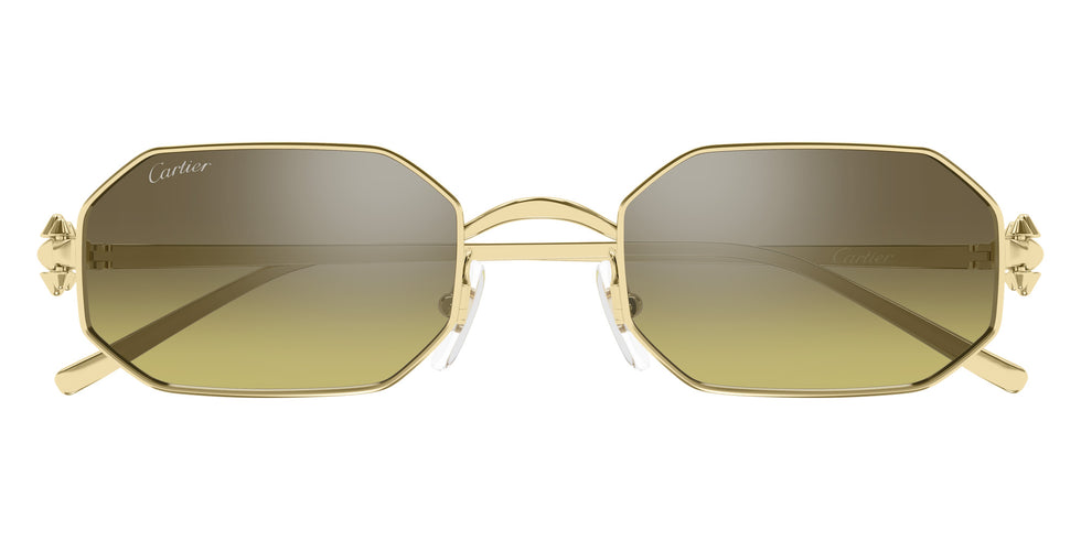 Cartier CT0682S 010 53 - Gold / Brown Multi Treatment #id:ct0682s010_s:102100