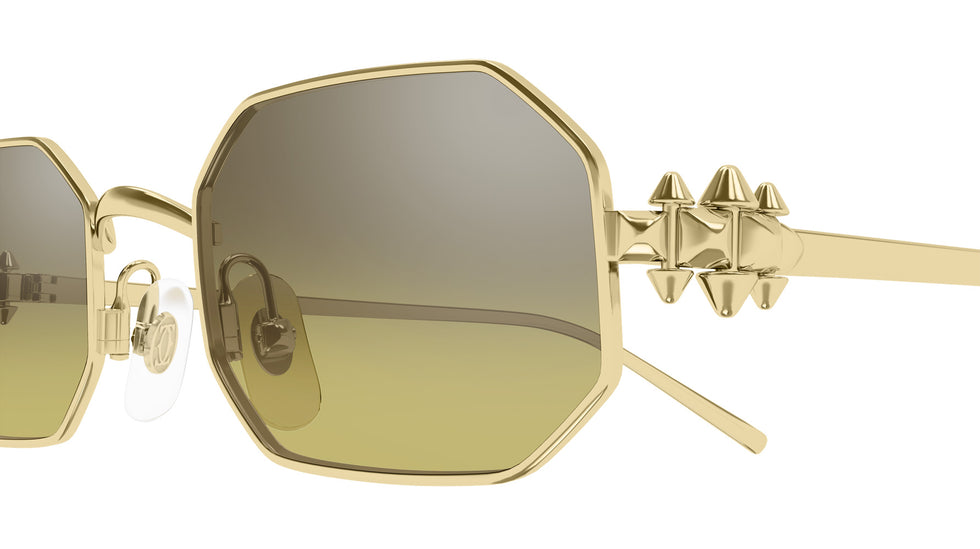 Cartier CT0682S 010 53 - Gold / Brown Multi Treatment #id:ct0682s010_s:102110
