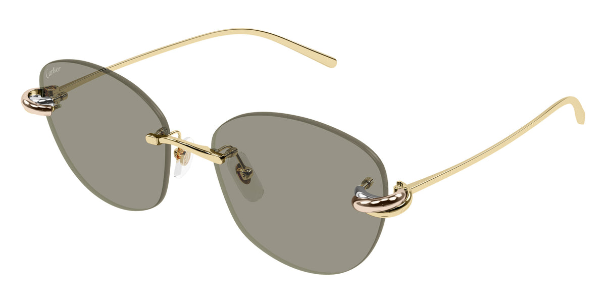 Cartier CT0685S 003 57 - Gold / Brown AR #id:ct0685s003_s:100105